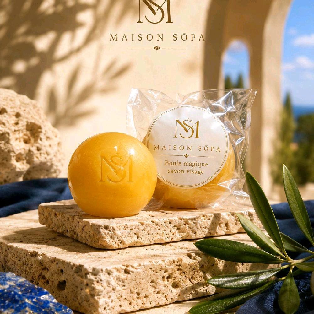 Petite Boule Magique Jaune au Curcuma  45g