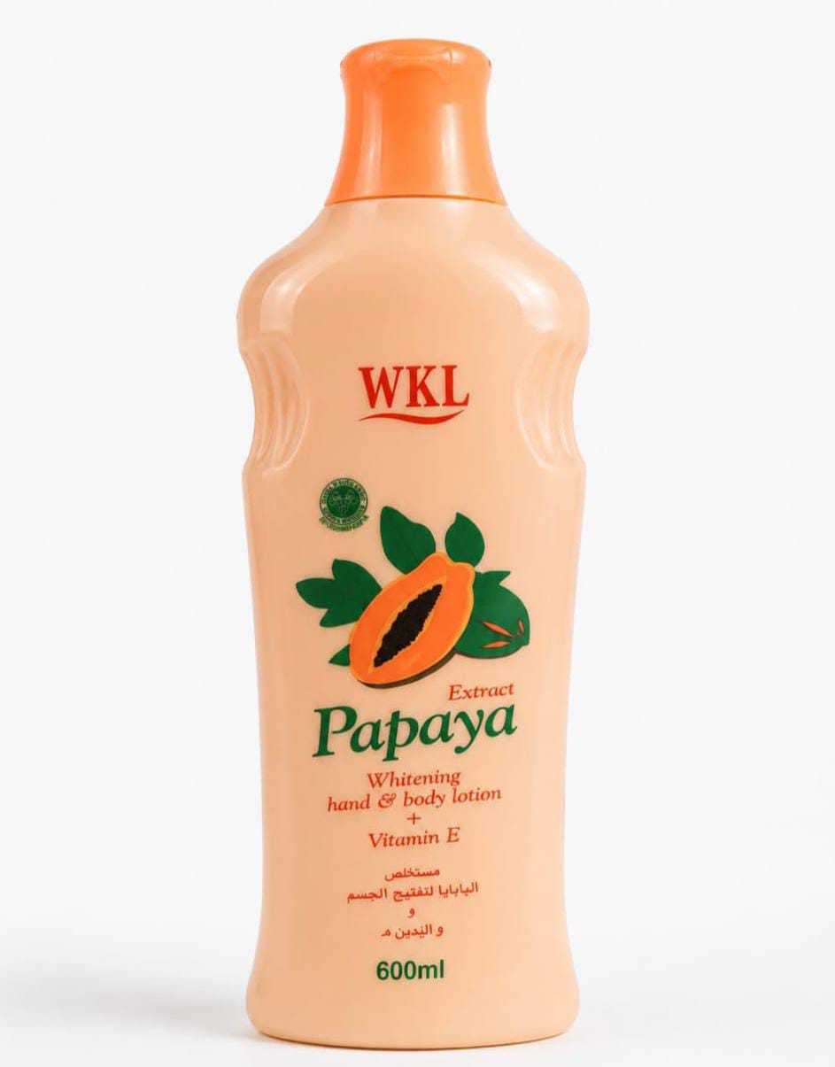 LOTION CORPORELLE PAPAYA  600ml – ÉCLAT  HYDRATATION